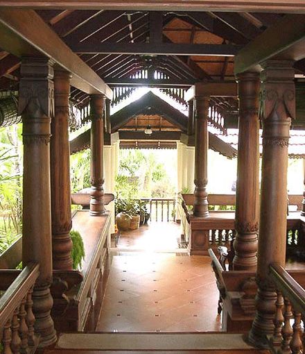 Traditional houses in Kerala