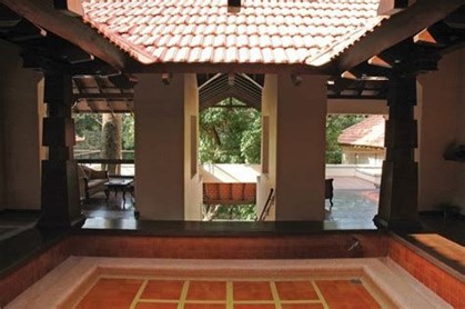 Traditional houses in Kerala