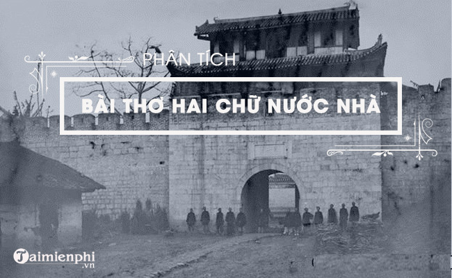 phan tich hai chu nuoc nha