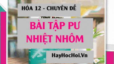 Bai tap ve Phan ung Nhiet Nhom va Cach giai 390x220 1 Bai tap ve Phan ung Nhiet Nhom va Cach giai 390x220 1