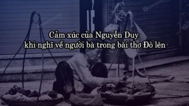 Cam xuc cua Nguyen Duy khi nghi ve nguoi ba 390x220 1 Cam xuc cua Nguyen Duy khi nghi ve nguoi ba 390x220 1