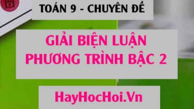 Giai va bien luan phuong trinh bac 2 theo tham 390x220 1 Giai va bien luan phuong trinh bac 2 theo tham 390x220 1