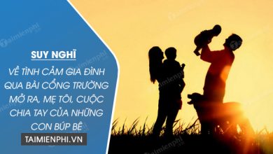 Suy nghi ve tinh cam gia dinh qua bai Cong 390x220 1 Suy nghi ve tinh cam gia dinh qua bai Cong 390x220 1