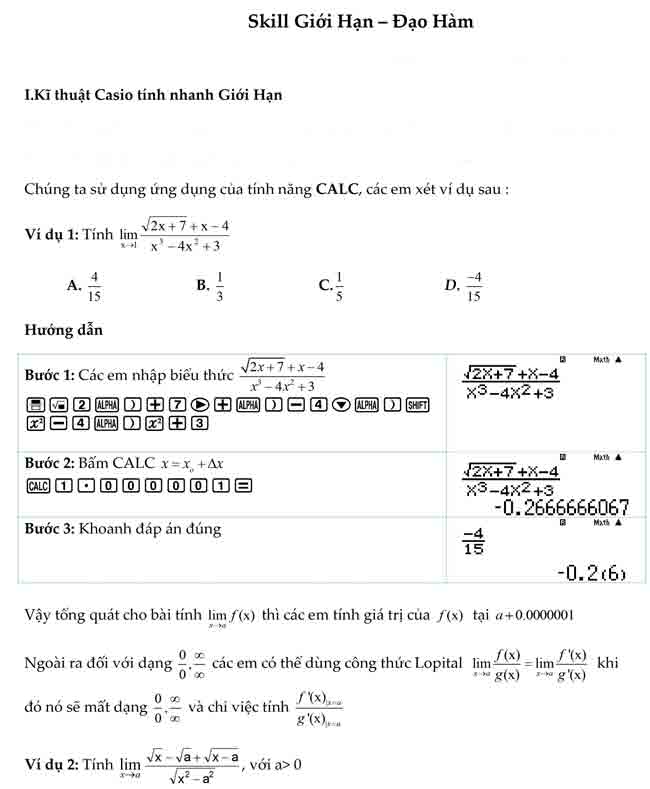 casio giai dao ham 1 casio giai dao ham 1