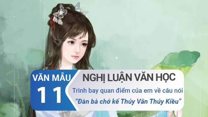 dan ba cho ke thuy van thuy kieu hay noi ro y kien cua minh ve quan niem tren dan ba cho ke thuy van thuy kieu hay noi ro y kien cua minh ve quan niem tren