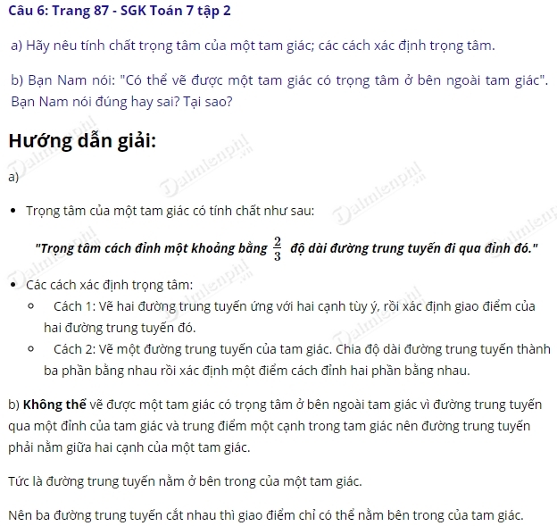 giai toan 7 trang 87 88 sgk tap 2 on tap chuong 3 phan bai tap 10