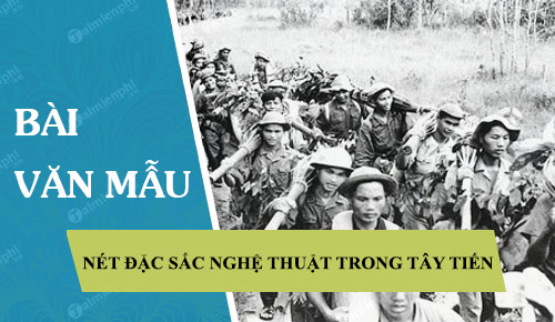 net dac sac nghe thuat trong bai tho tay tien