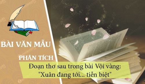 phan tich doan tho sau trong bai voi vang xuan dang toi tien biet