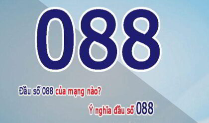 Đầu số 0888 là mạng gì và ý nghĩa của sim 0888