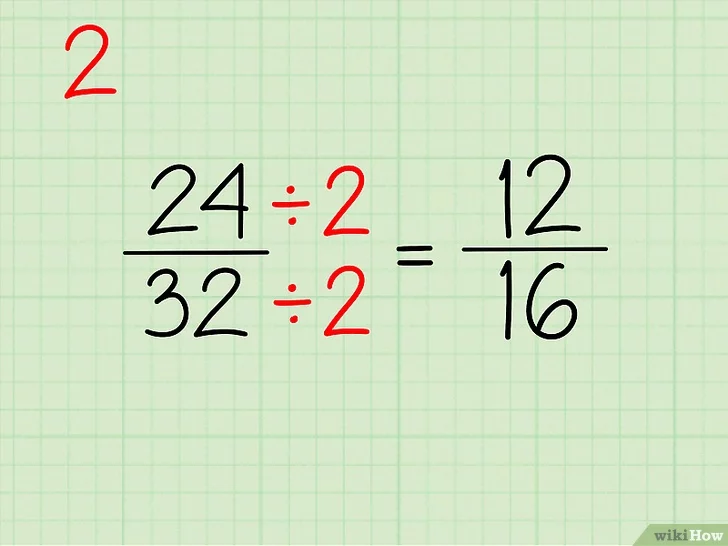 Tiêu đề ảnh Reduce Fractions Step 6