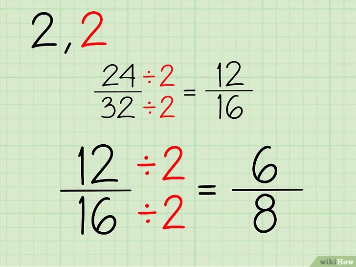 Tiêu đề ảnh Reduce Fractions Step 7