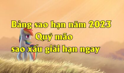 Bang sao han nam 2023 theo nam sinh cua 12 Bang sao han nam 2023 theo nam sinh cua 12