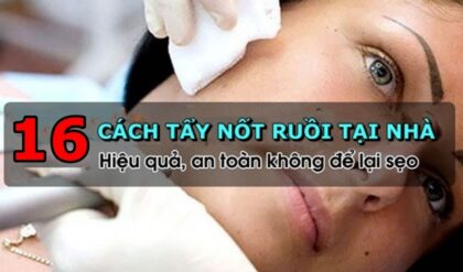 Cach tay not ruoi an toan tai nha hieu qua Cach tay not ruoi an toan tai nha hieu qua