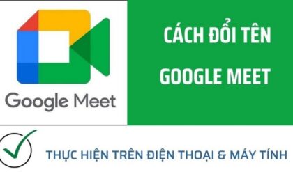 Cach doi ten trong Google Meet tren dien thoai Cach doi ten trong Google Meet tren dien thoai