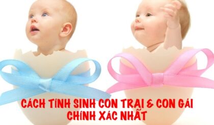 Huong dan cach tinh sinh con Trai con Gai Huong dan cach tinh sinh con Trai con Gai